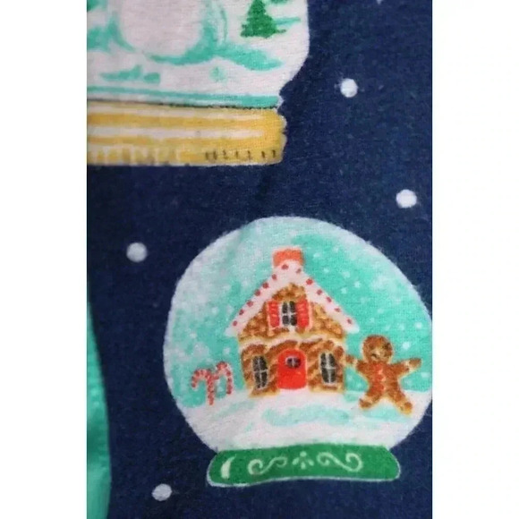 Nick and Nora Women's Christmas Flannel Pajama Pants-XS-Pockets-Drawstring - Picture 3 of 9